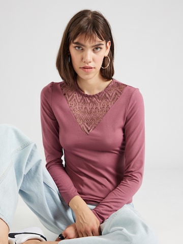 ABOUT YOU Shirt 'Clarissa' in Roze: voorkant