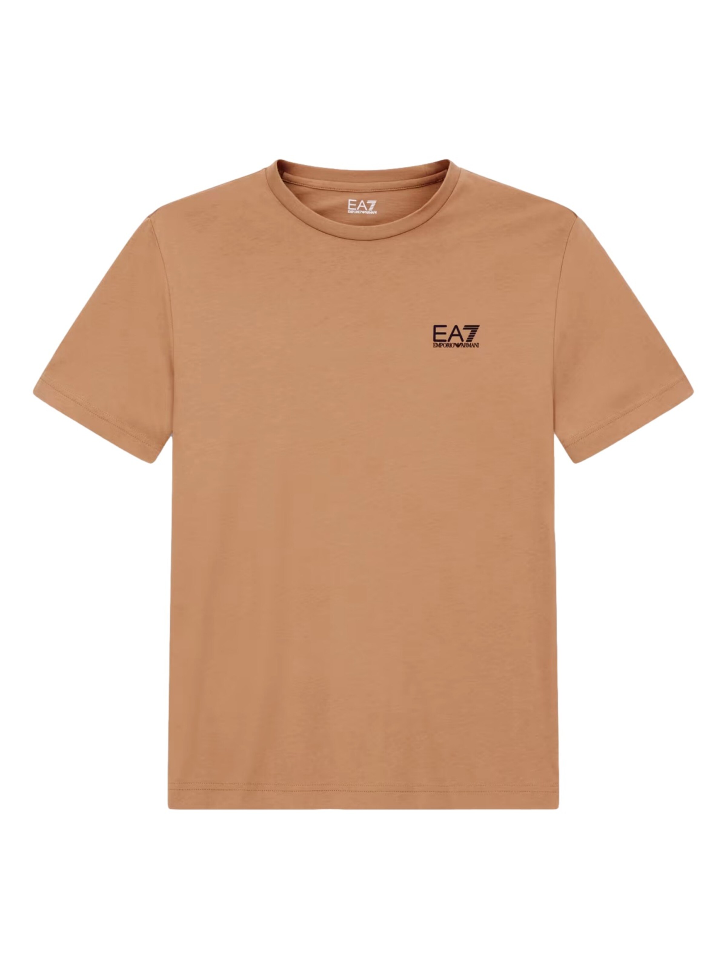 EA7 Emporio Armani Shirt in Bruin: voorkant