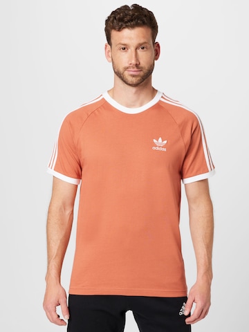 ADIDAS ORIGINALS Shirt 'Adicolor Classics 3-Stripes' in Rood: voorkant