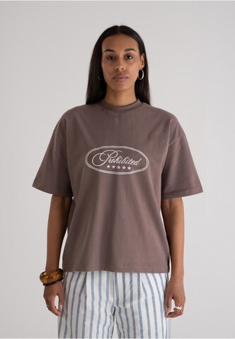 Prohibited T-Shirt 'Five-Star' in Grau
