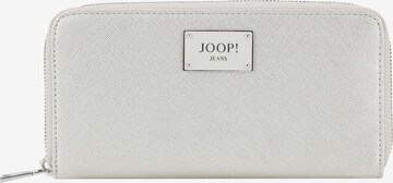 JOOP! Jeans Wallet 'Cofano' in Silver: front