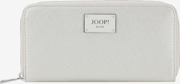 JOOP! Jeans Wallet 'Cofano' in Silver: front