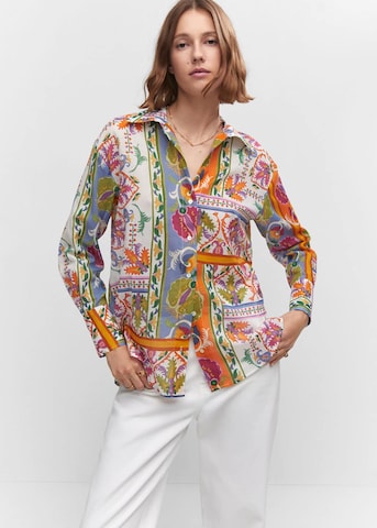 MANGO Blouse 'Claire' in Mixed colors: front