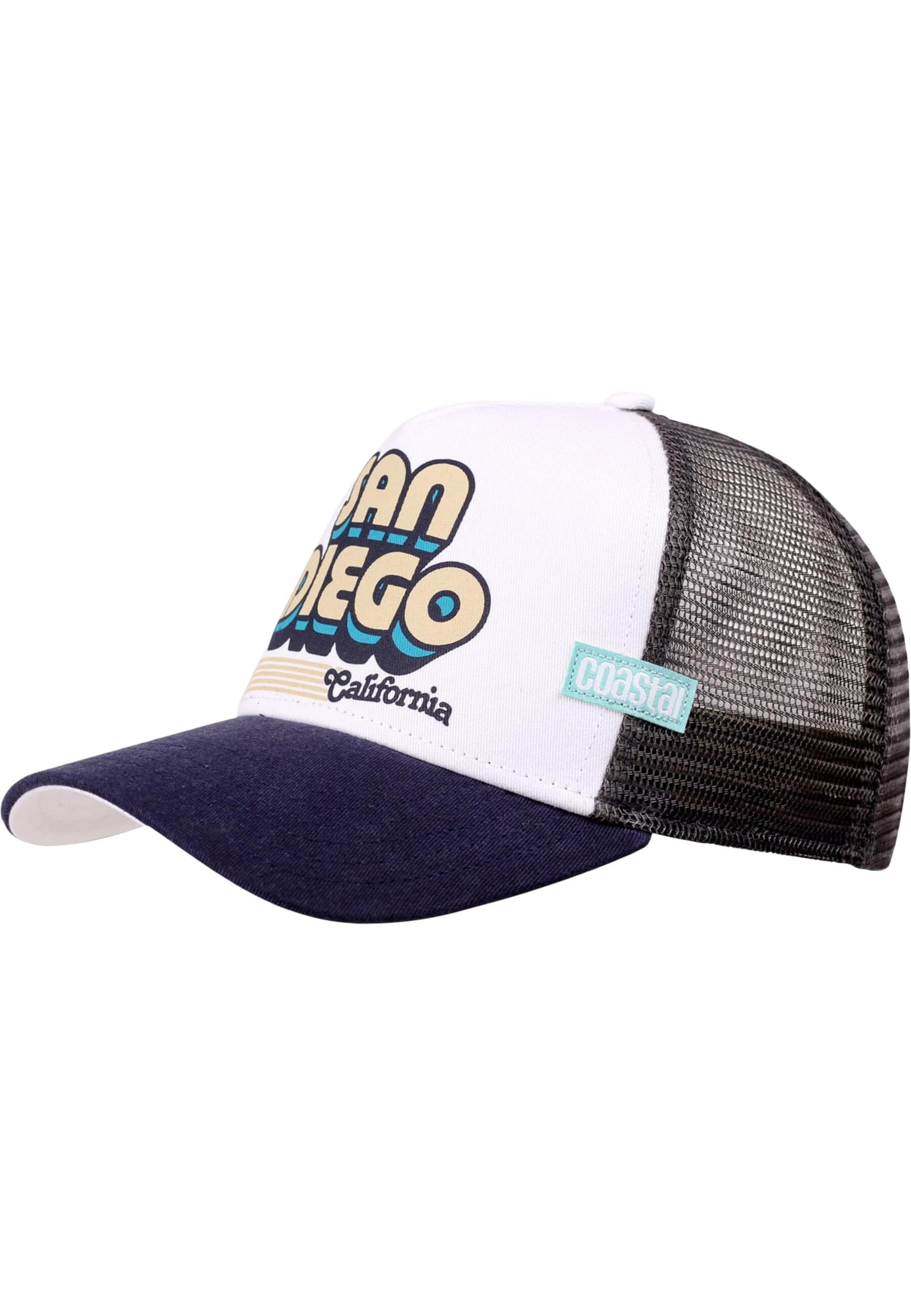 Coastal Кепка 'HFT San Diego' в Белый: спереди