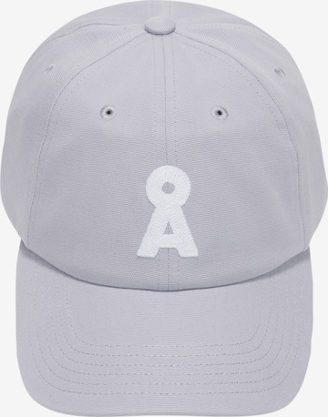 ARMEDANGELS Cap ICONIC Å YENAAS in Grau: Vorderseite