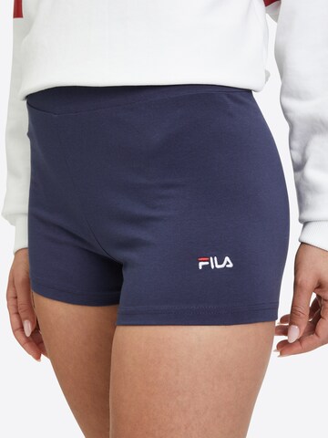 Skinny Pantaloni 'LALITPUR' di FILA in blu