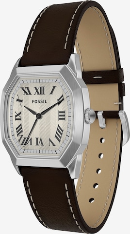 FOSSIL Analogové hodinky 'Harlow' – hnědá: přední strana