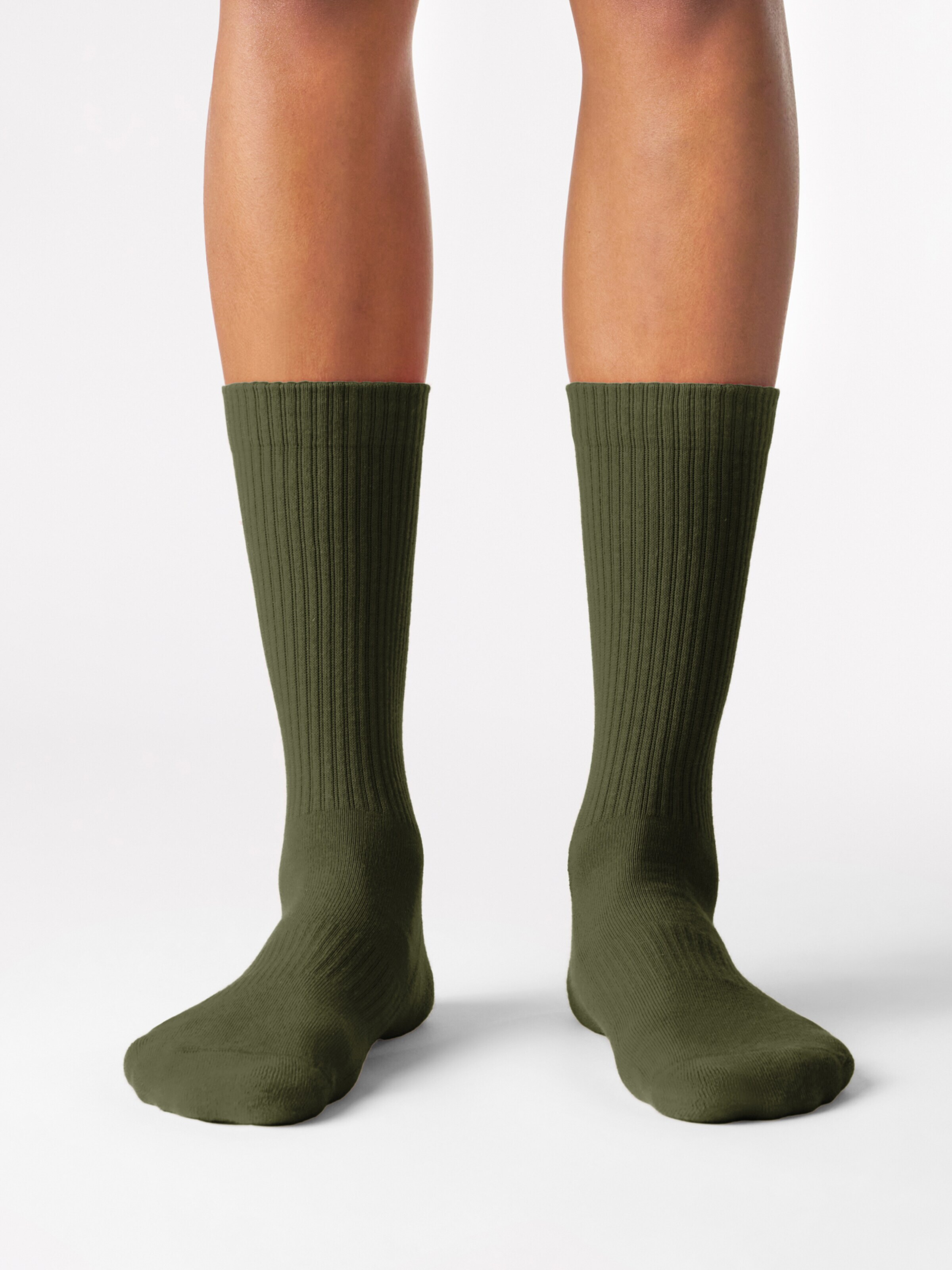 Von Jungfeld Socks 'CASUAL CLASSIC' in Green: front