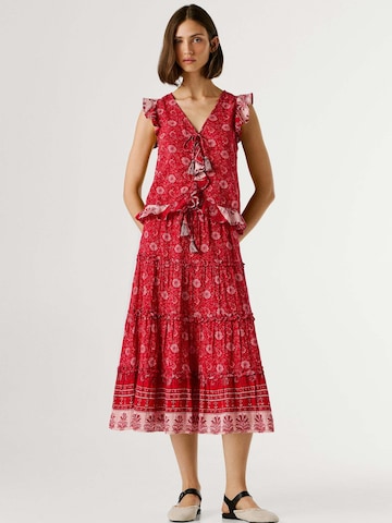 Pepe Jeans Blouse 'CRISTAL' in Rood