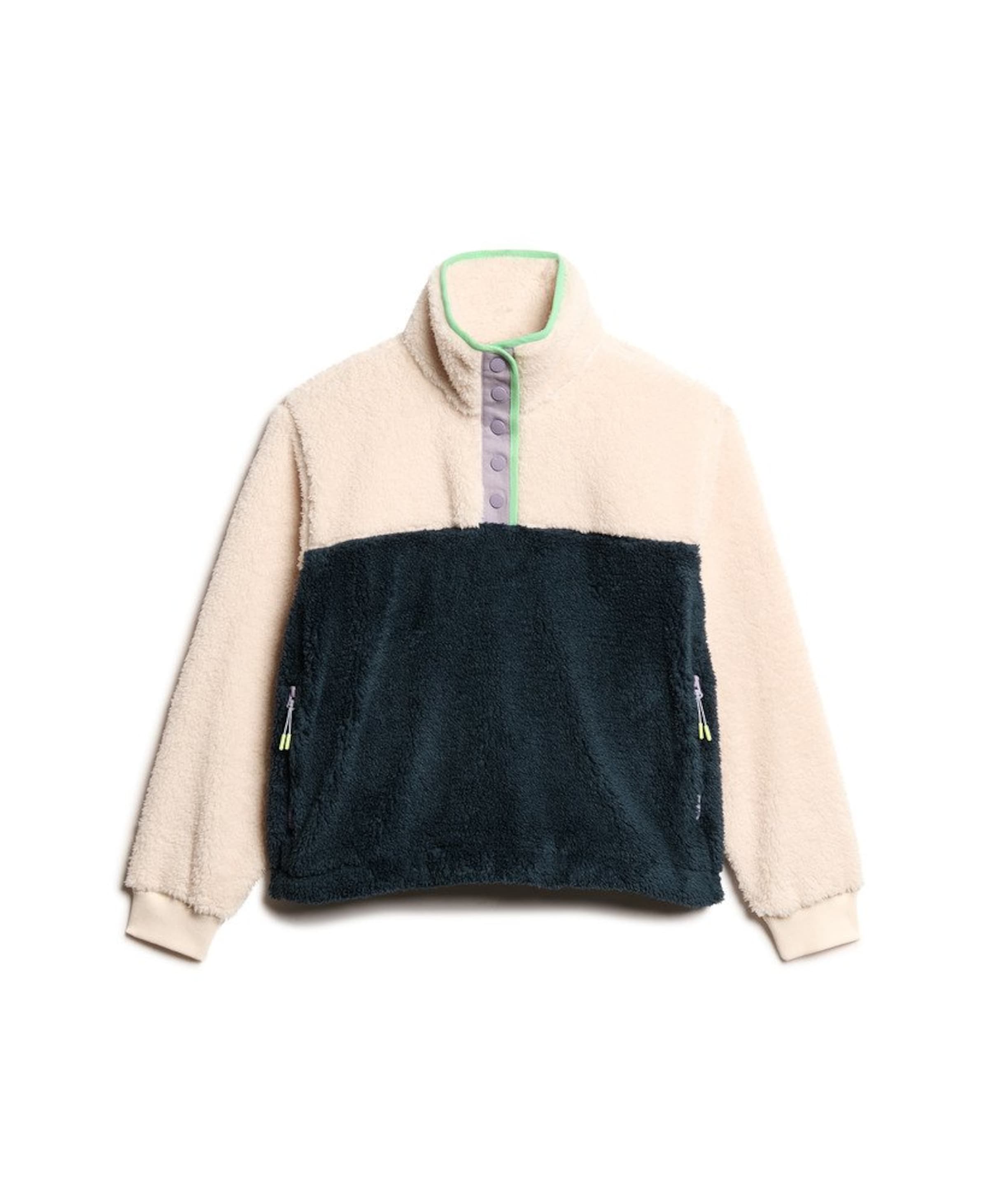 Superdry Пуловер в синьо: отпред