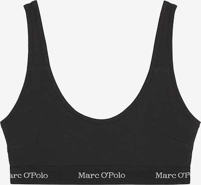 Marc O'Polo Bralette 'Essentials' in schwarz / offwhite, Produktansicht