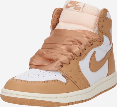 Jordan Sneaker high 'Air Jordan 1 Retro' i beige / camel / lyserød / hvid, Produktvisning