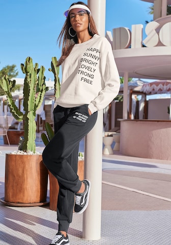 BUFFALO Sweatshirt in Weiß