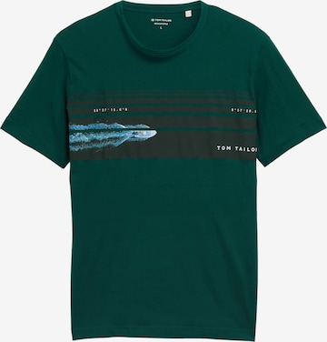 Maglietta di TOM TAILOR in verde: frontale