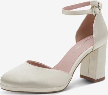 Tamaris Γόβες σε μπεζ: μπροστά