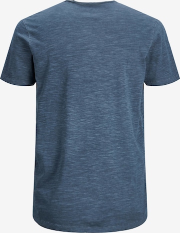 mėlyna JACK & JONES Standartinis modelis Marškinėliai 'Asher'