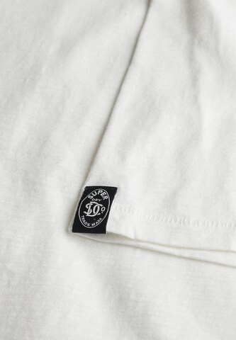 T-Shirt 'The Merchant Store' Superdry en blanc