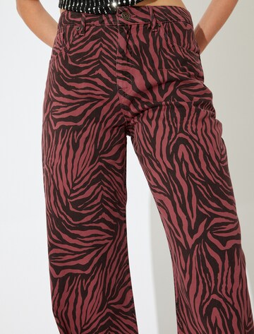 Koton Wide leg Jeans in Red