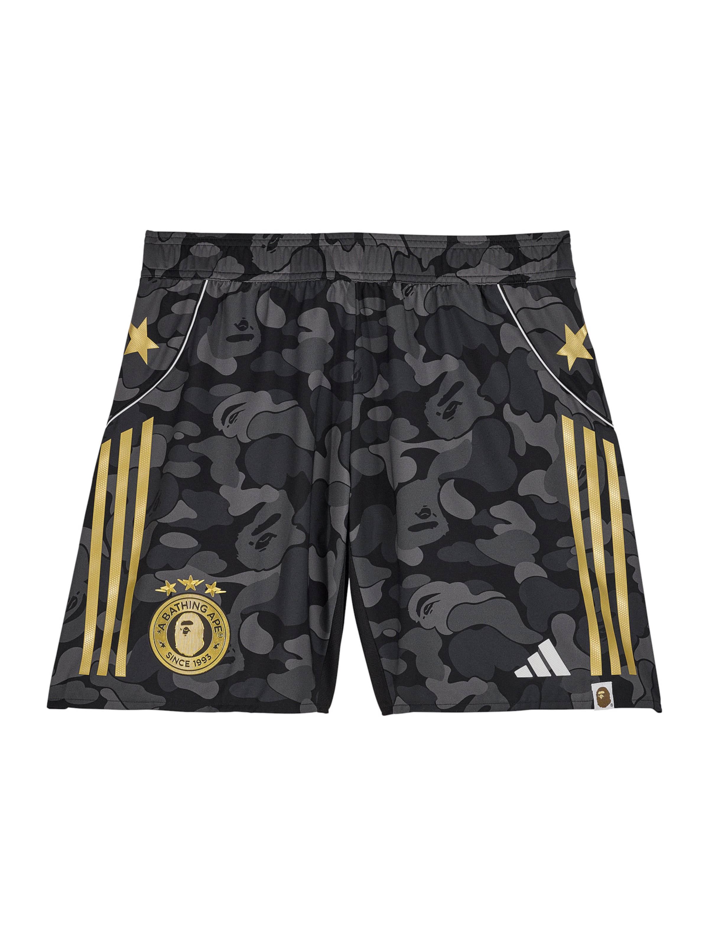 ADIDAS PERFORMANCE Regular Sportshorts 'Adidas x Bape' in Schwarz: Vorderseite