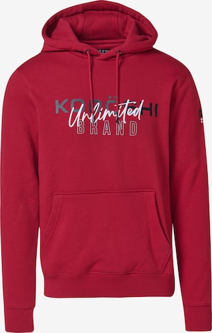 KOROSHISweater majica - crvena boja: prednji dio