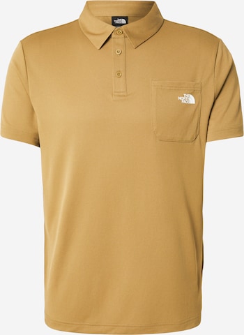 THE NORTH FACE Koszulka funkcyjna w kolorze brązowy: przód