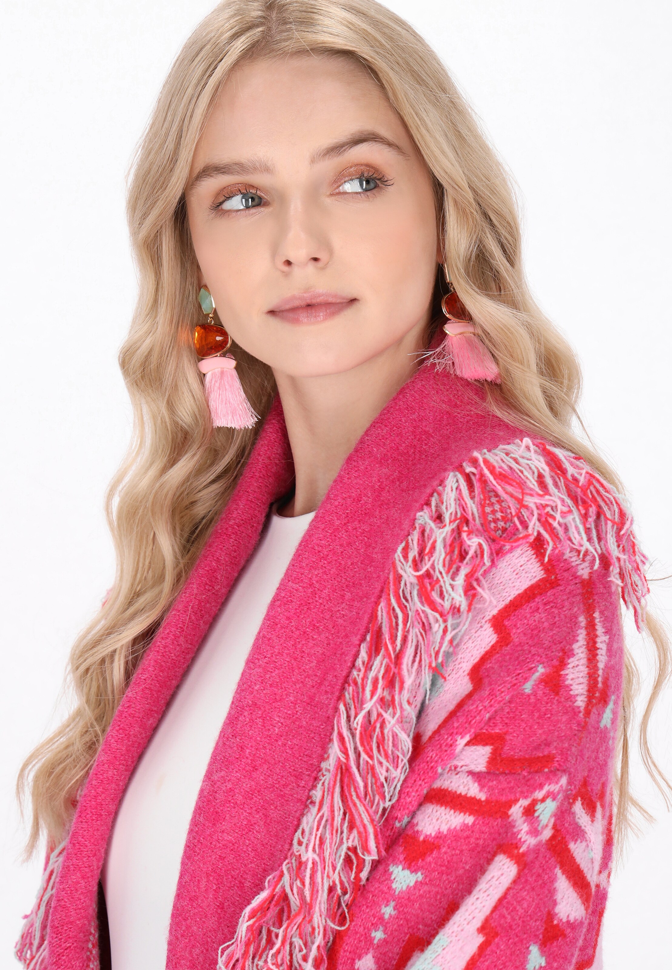 Gaya - Casaco de malha em rosa