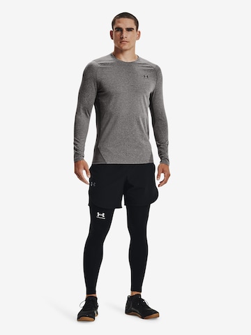 UNDER ARMOUR Athletic Sweatshirt in Grey