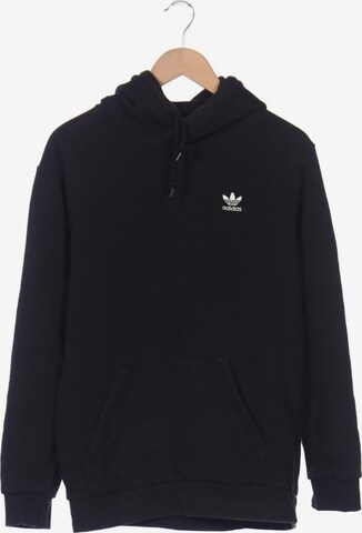 ADIDAS ORIGINALS Sweatshirt & Zip-Up Hoodie in M in Black: front