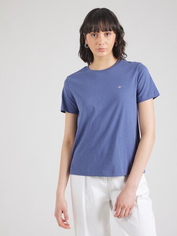 GANT - Camiseta en azul: frente