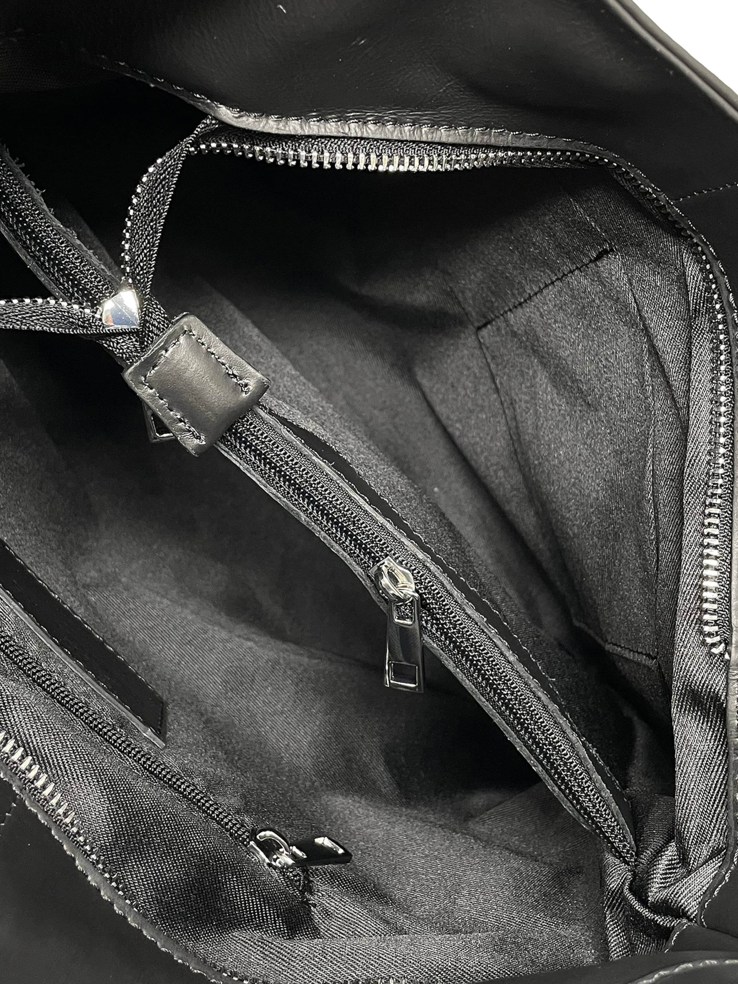 CHICCA BORSE Schoudertas in Zwart