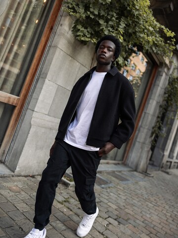 DAN FOX APPAREL Tussenjas 'Giuseppe' in Zwart