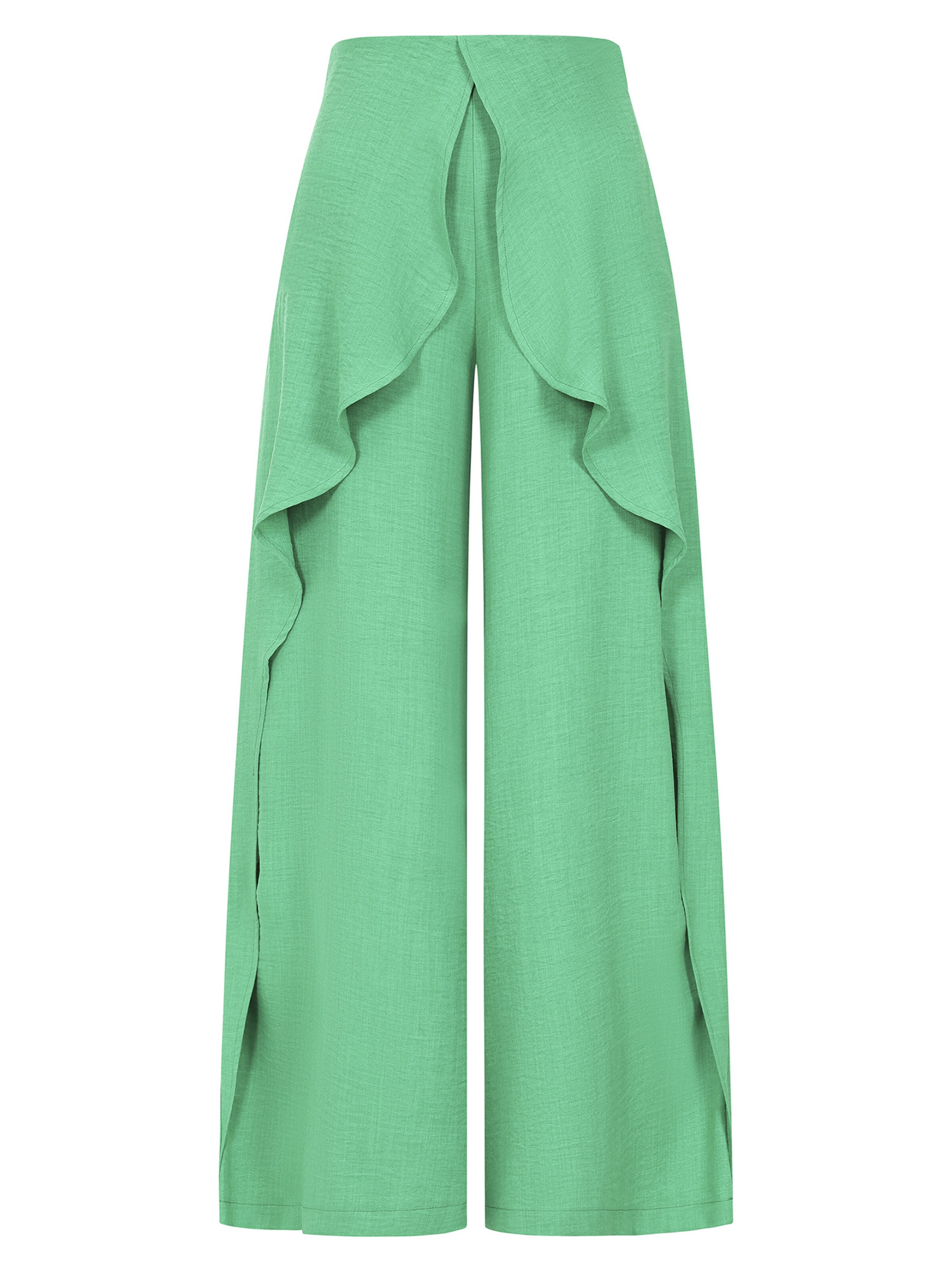 HotSquash Loose fit Trousers in Green: front