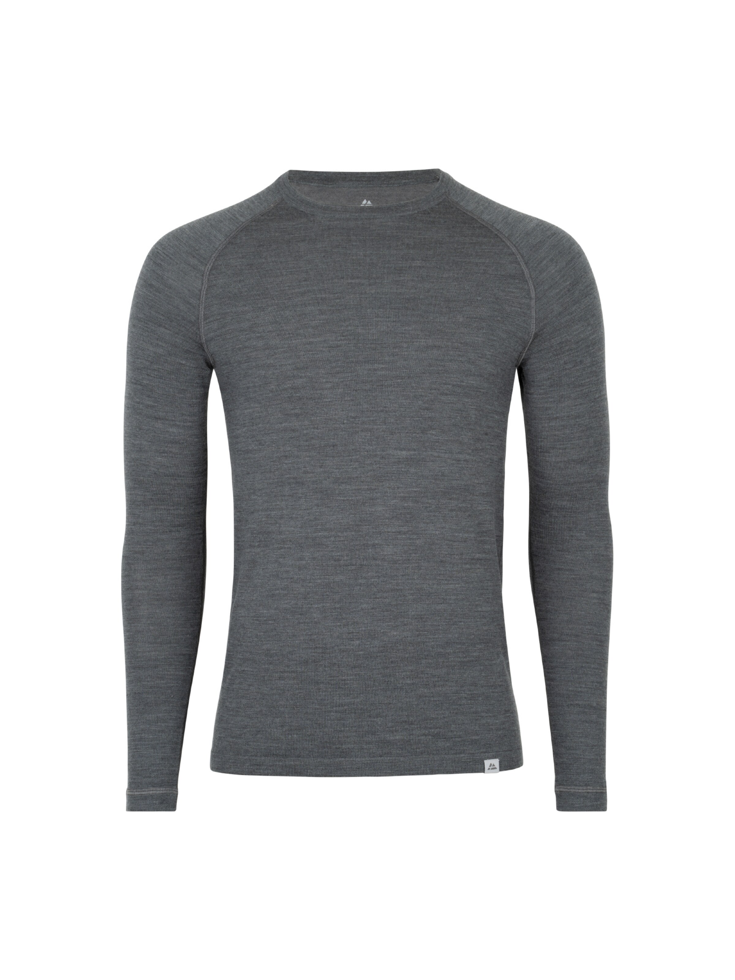 DANISH ENDURANCE Base layer 'Merino' in Grey: front