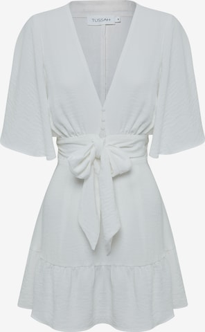 balta Tussah Suknelė 'MARTHA': priekis