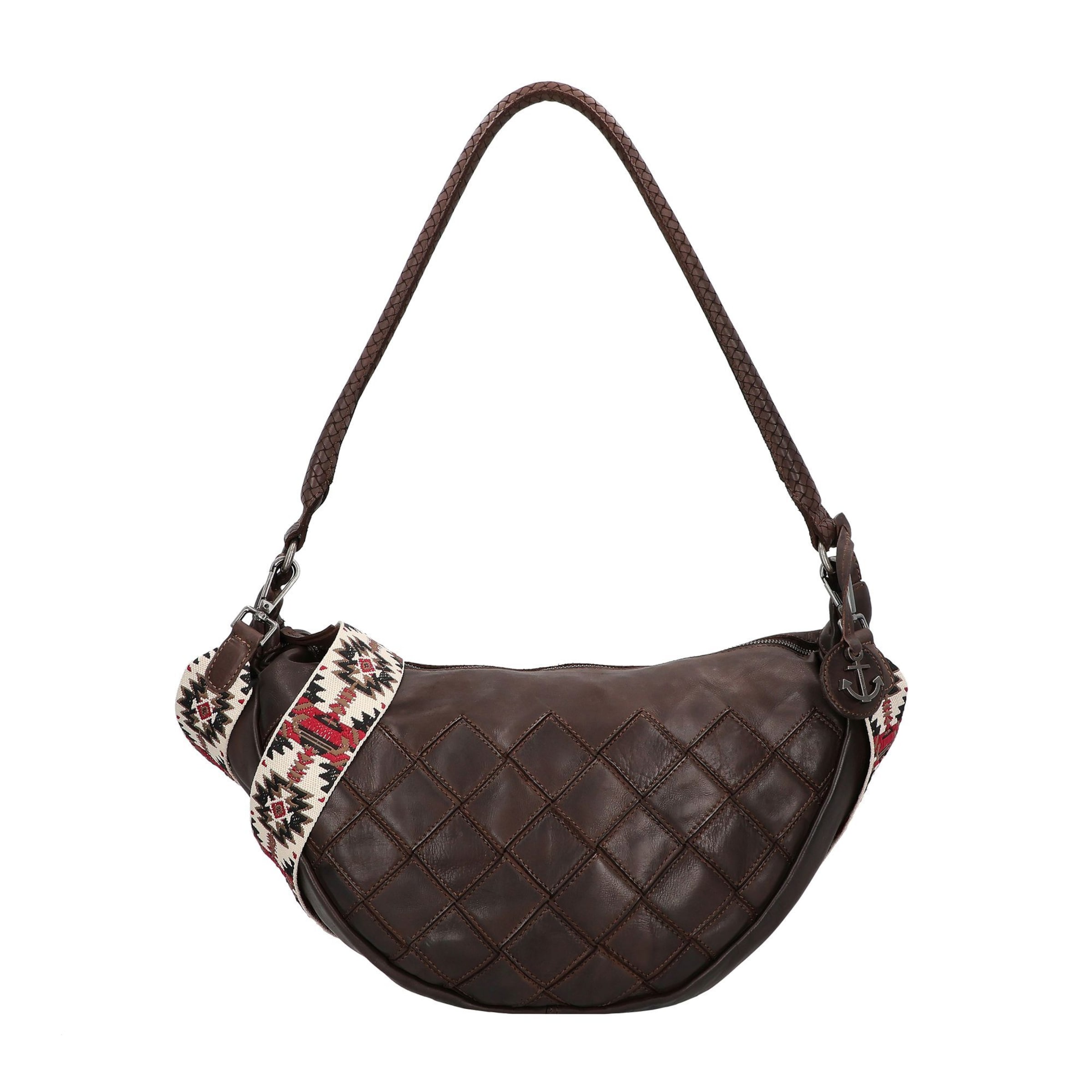 Borsa a spalla 'Maelia' Harbour 2nd di colore marrone scuro, Visualizzazione prodotti