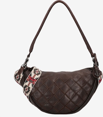 Borsa a spalla 'Maelia' di Harbour 2nd in marrone: frontale