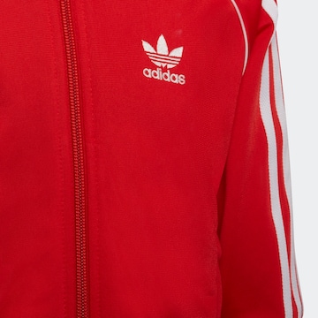 ADIDAS ORIGINALS Sweatsuit 'Adicolor Sst' in Red