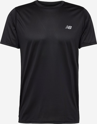 Tricou funcțional 'Essentials Run' new balance pe negru / alb, Vizualizare produs