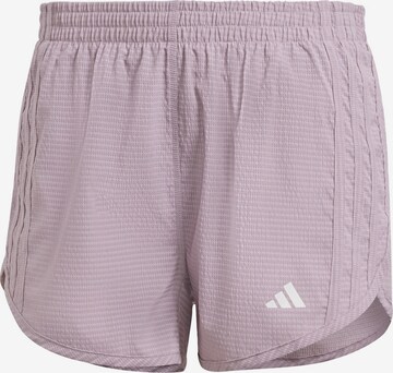 Regular Pantalon de sport 'Move for the Planet' ADIDAS PERFORMANCE en violet : devant