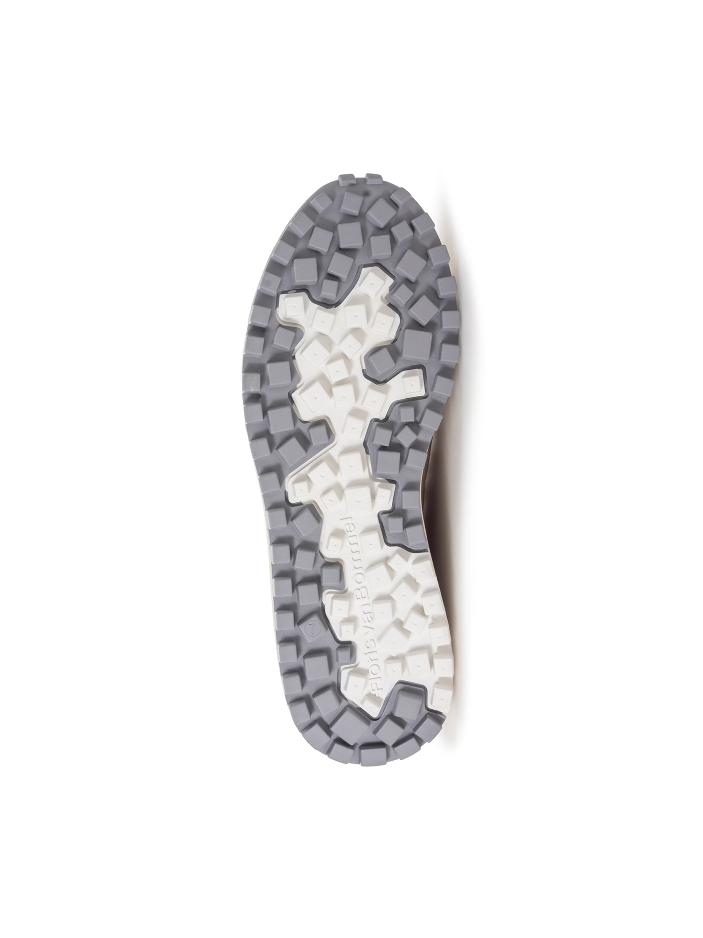 Baskets basses 'DE GRIPPER 03' Floris van Bommel en marron