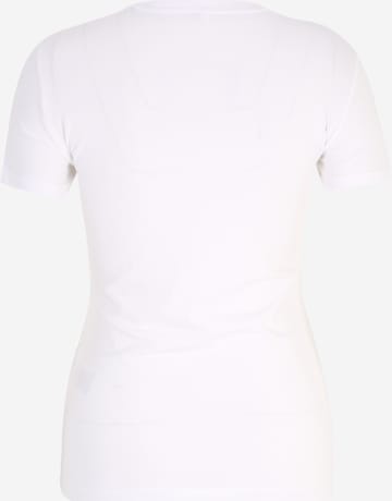 T-shirt 'VIBE' Only Tall en blanc