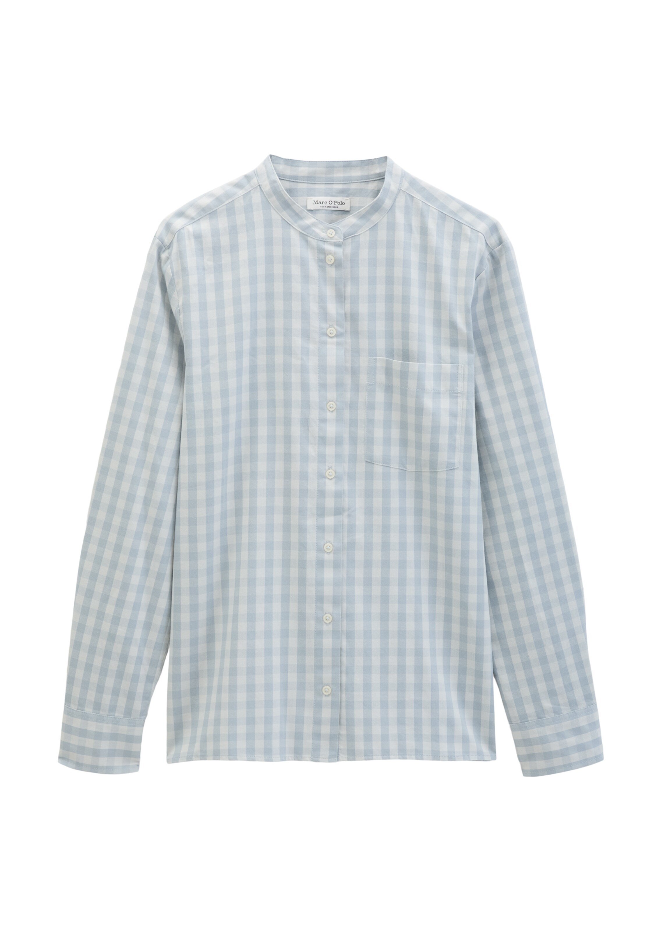 Marc O'Polo Blouse in Blauw: voorkant