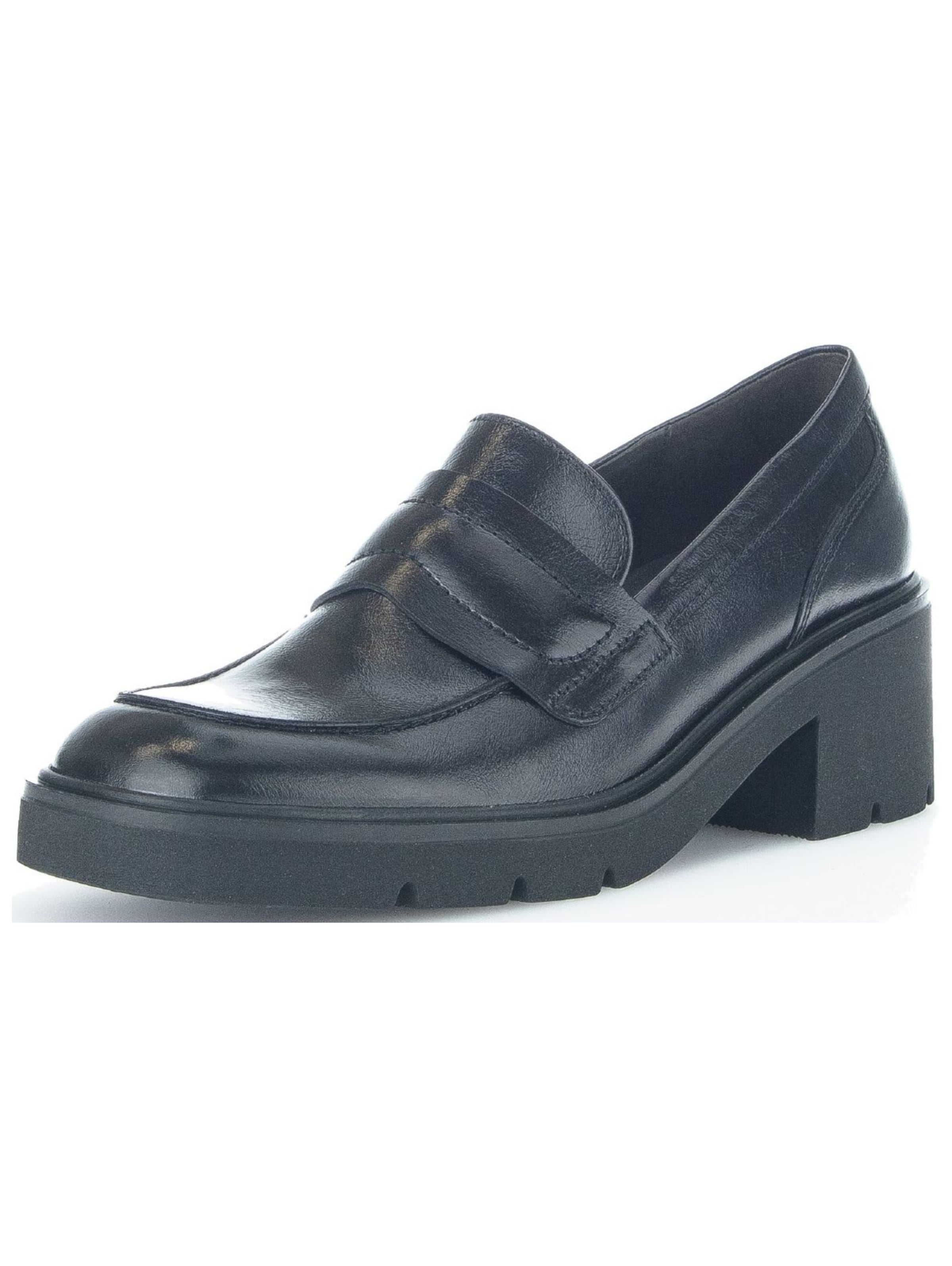 GABOR Slip-ons in Black: front
