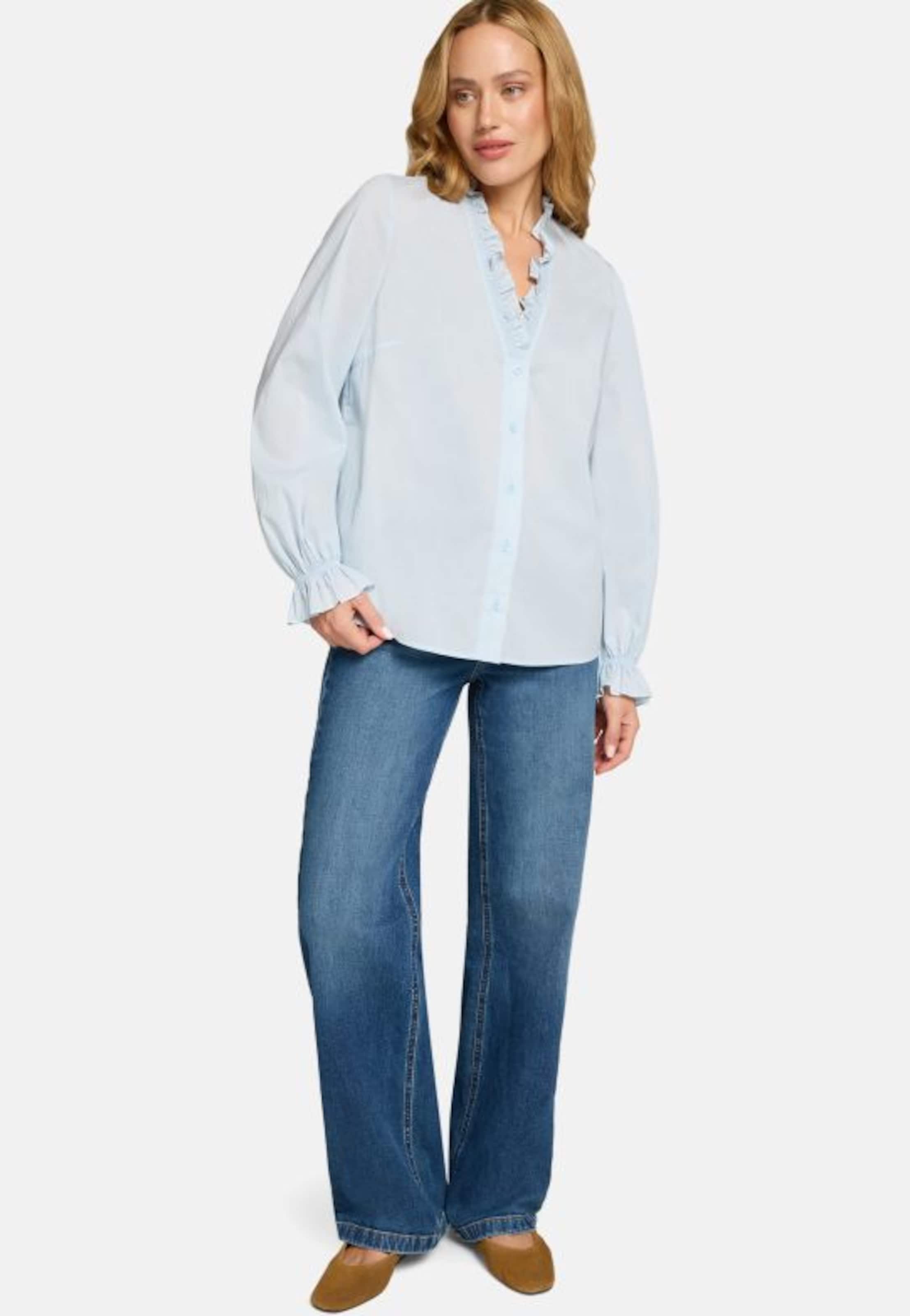 Camicia da donna di zero in blu