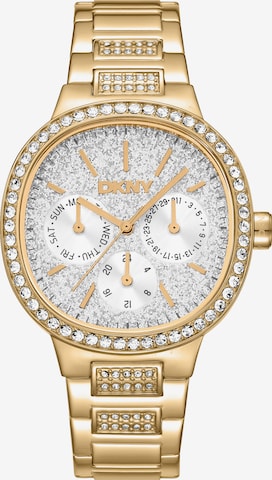 DKNY Analoog horloge 'Evening' in Goud: voorkant