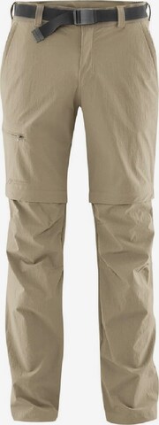 Maier Sports Outdoor Pants 'TAJO' in Green: front