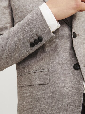 Slim fit Giacca da completo 'RIVIERA' di JACK & JONES in marrone