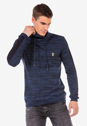 CIPO & BAXX Sweater in Blue