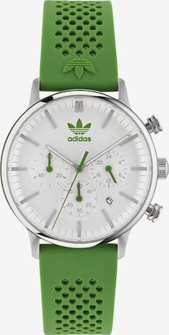 ADIDAS ORIGINALS Analoguhr 'CODE ONE CHRONO' in Grün: predná strana