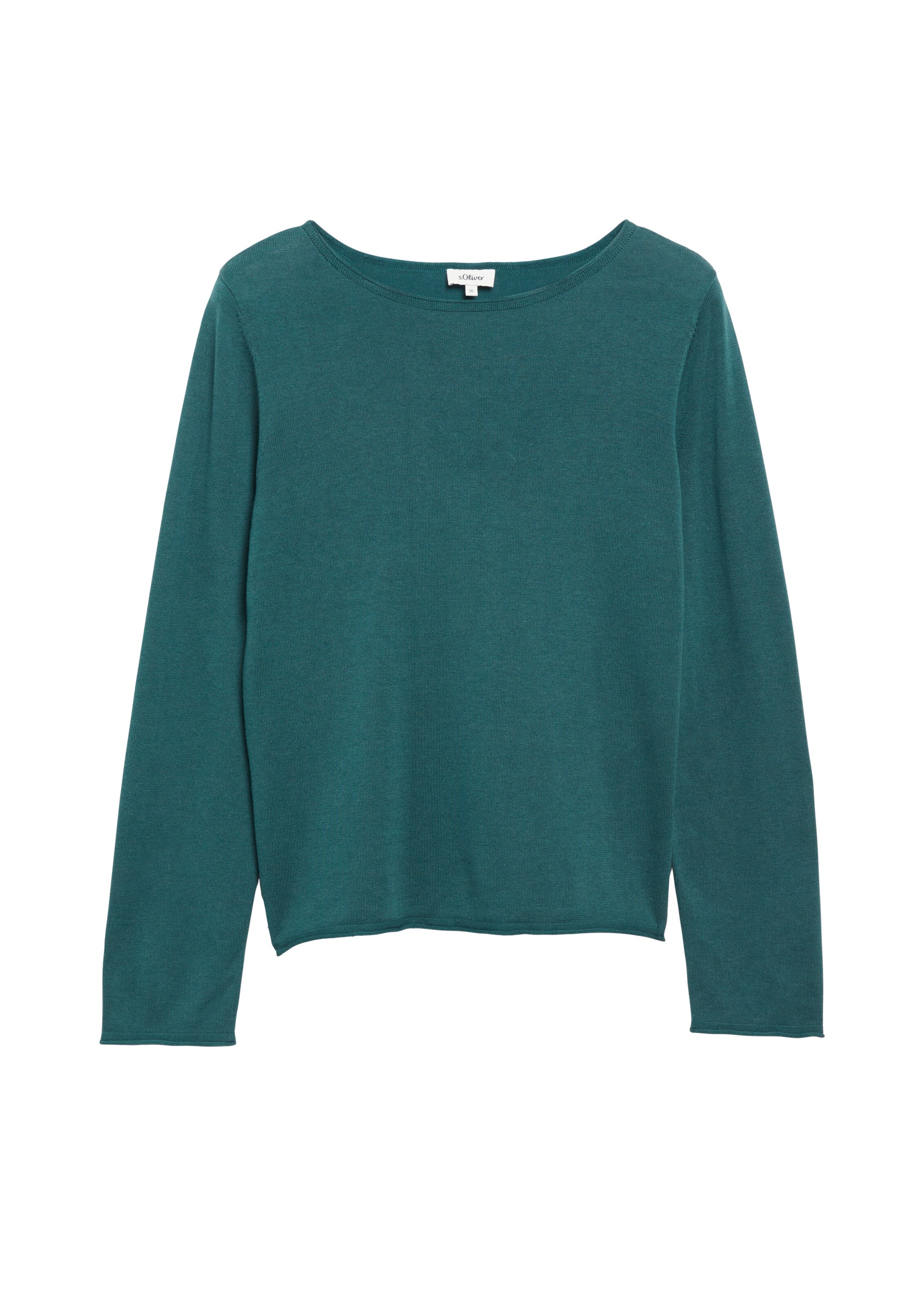 Pull-over s.Oliver CURVE en vert : devant